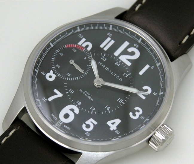 Aide ! Une montre type militaire à bas prix Hamiltonrecto